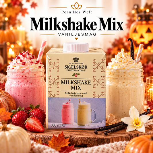 Skælskør Frugtplantage Milkshake Mix Vanille – 500 ml 🇩🇰