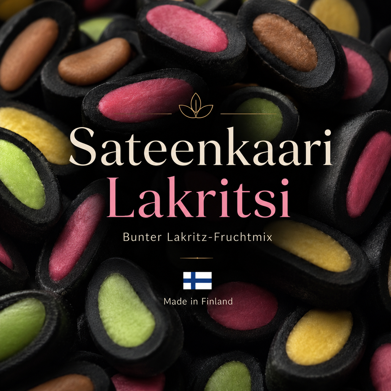 Sateenkaari Lakritzi – Finnische Lakritzstücke 🇫🇮