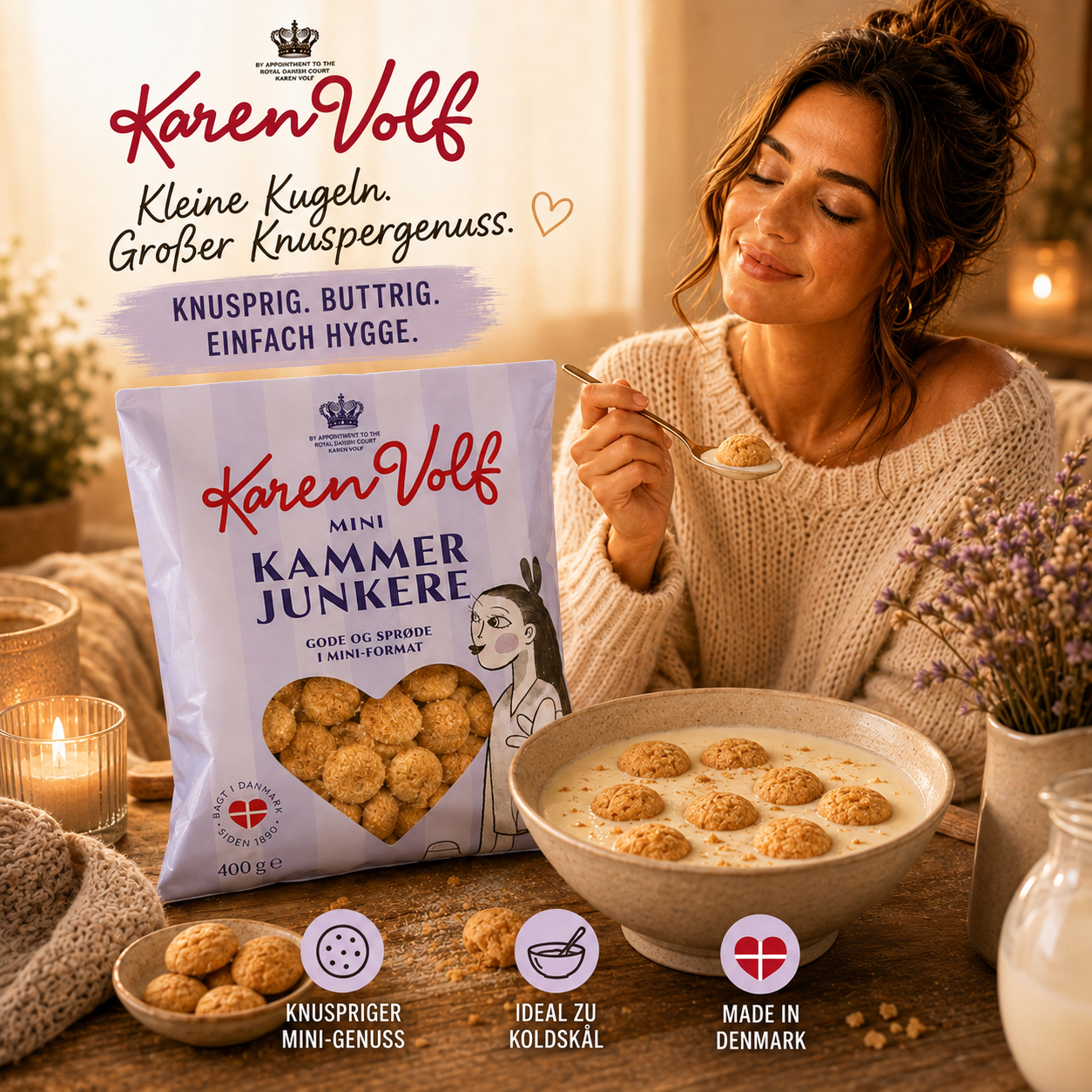 Karen Volf Mini Kammerjunkere – 400 g 🇩🇰