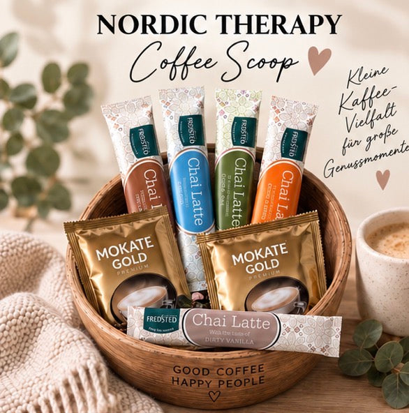 Nordic Therapy Scandi Scoop 🥄🤍 | Skandinavischer Überraschungs-Kaffee & Chai