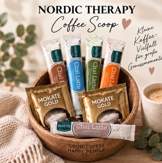 Nordic Therapy Scandi Scoop 🥄🤍 | Skandinavischer Überraschungs-Kaffee & Chai