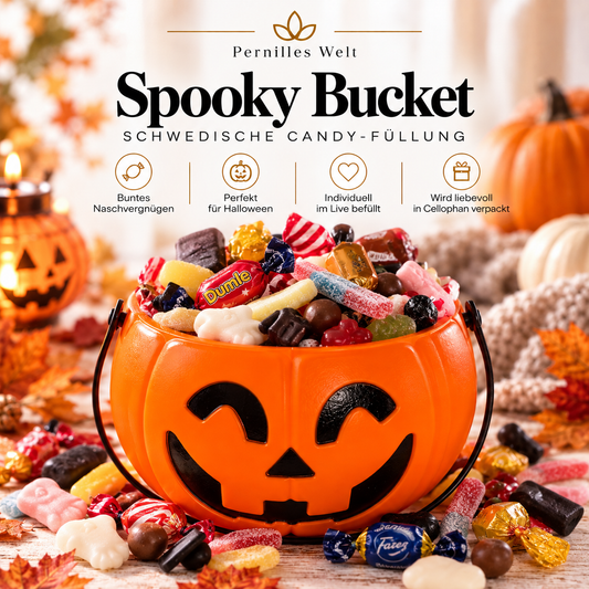 🎃 Spooky Bucket mit 500 g Candy