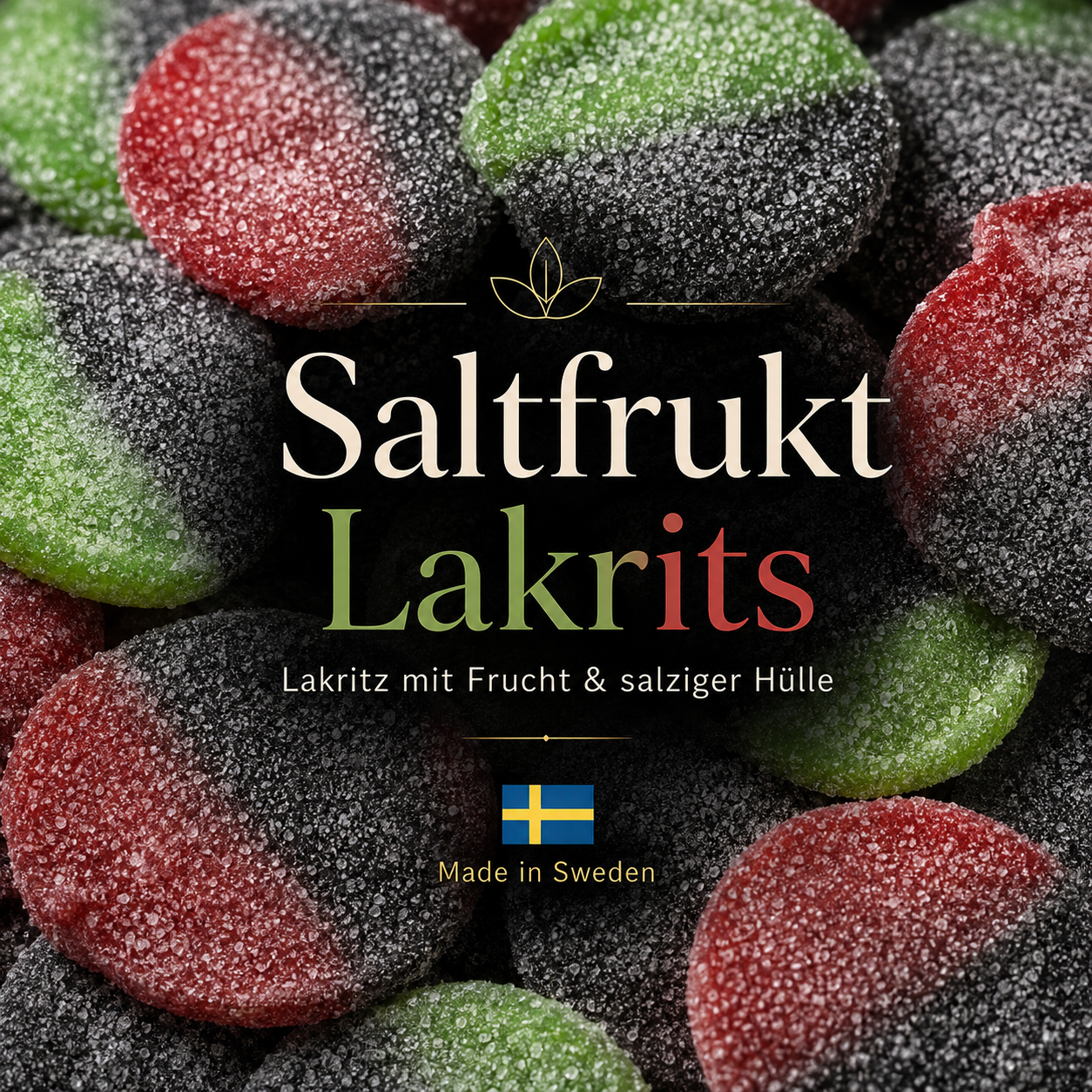 Saltfrukt Lakritz – Fruchtgummi 🇸🇪