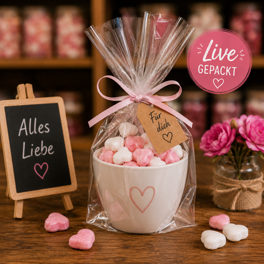 Live gepacktes Candy-Geschenk ❤️