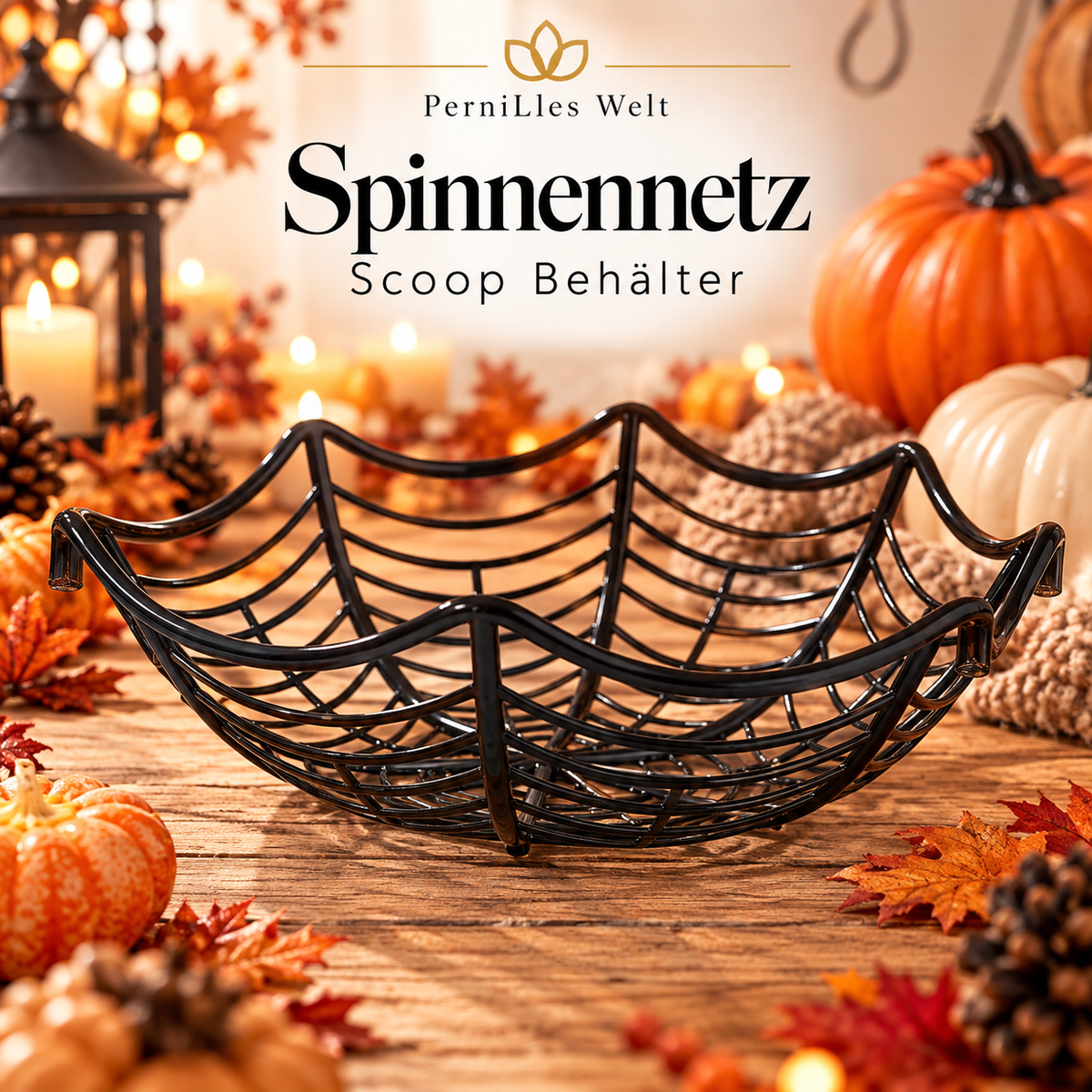 🕸️ Spinnennetz Scoop-Behälter
