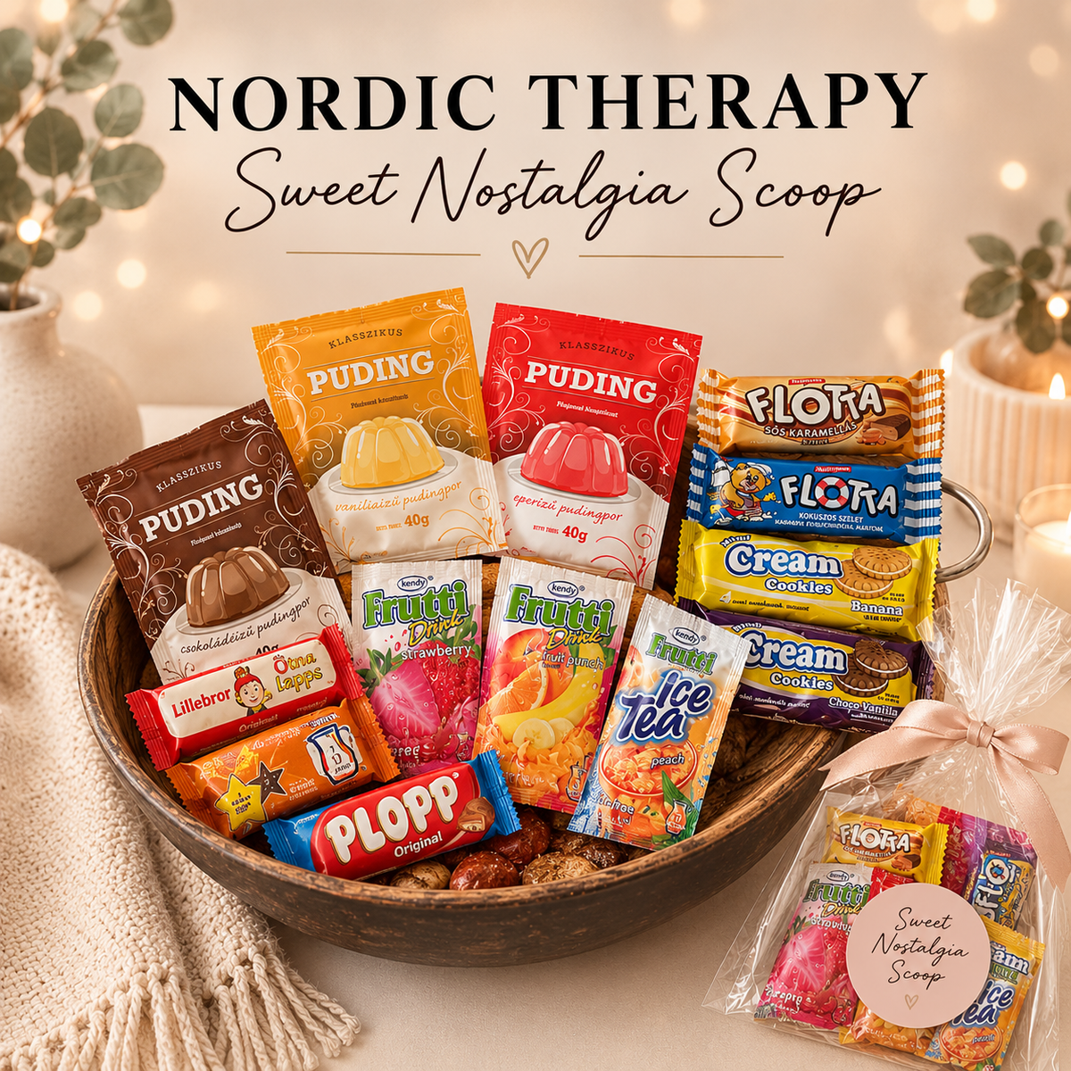 Nordic Therapy – Sweet Nostalgia Scoop | 5 einzeln verpackte Lebensmittel