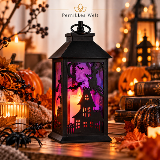 🎃 Halloween Laterne mit LED & Timer | Det Gamle Apotek