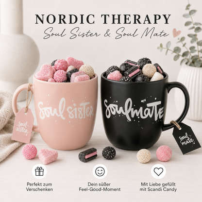 NORDIC THERAPY Candy Becher 🍬🩷🖤
Soul Sister oder Soul Mate