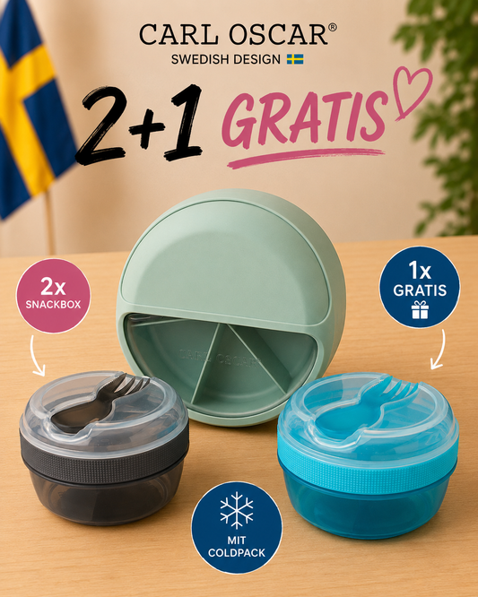 🇸🇪 Carl Oscar N’ice Box Candy Edition Türkis Set 4