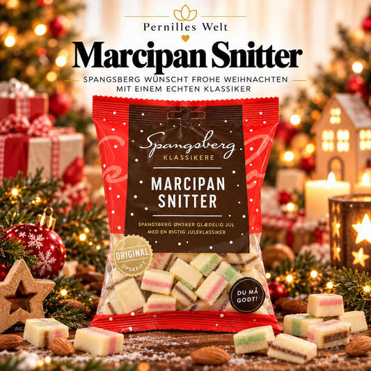 Spangsberg Marcipan Snitter 🇩🇰❤️🎄