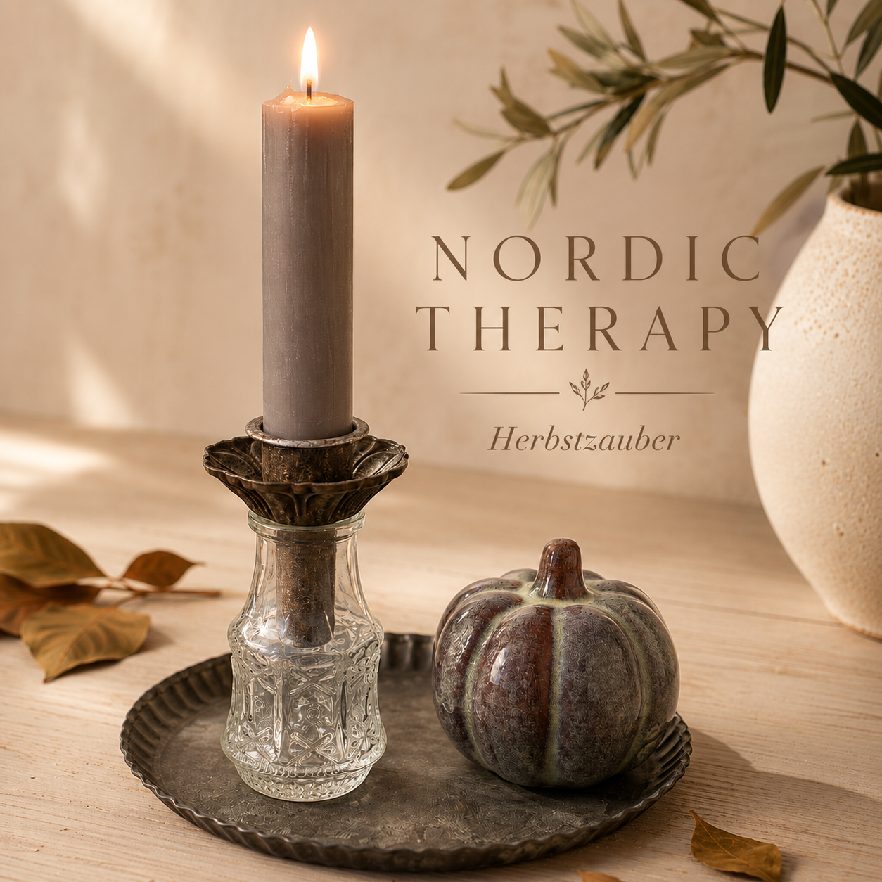 🍂 Nordic Therapy Set „Herbstzauber“ Kürbis