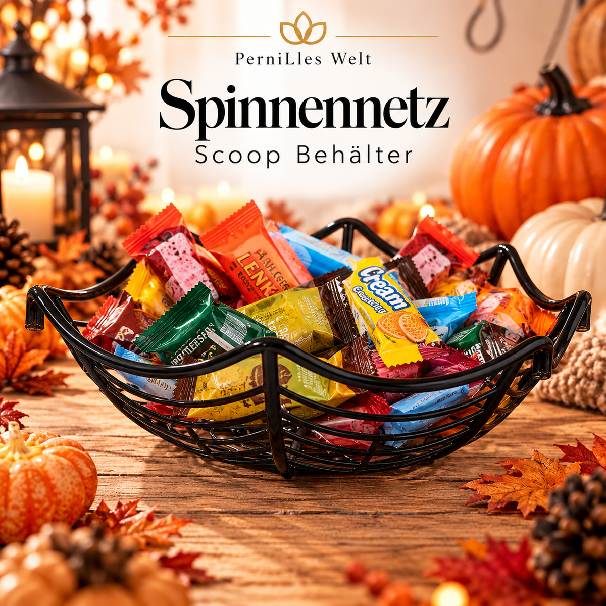 🕸️ Spinnennetz Scoop-Behälter