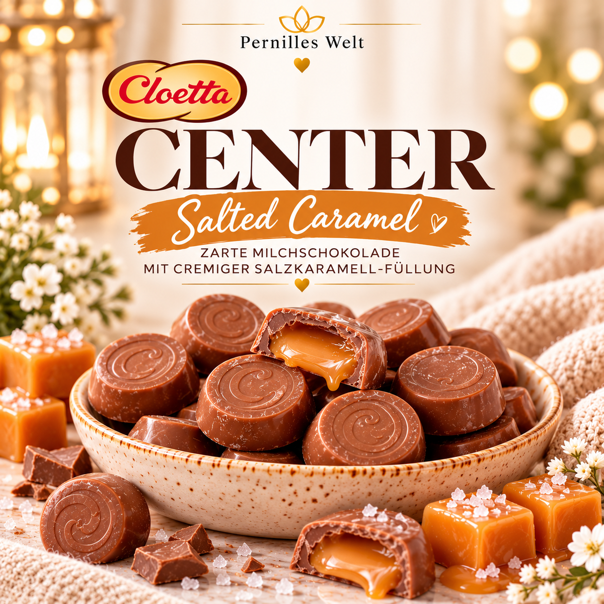 Cloetta Center Salted Caramel – Milchschokolade mit cremiger Salzkaramell-Füllung 🇸🇪🍫