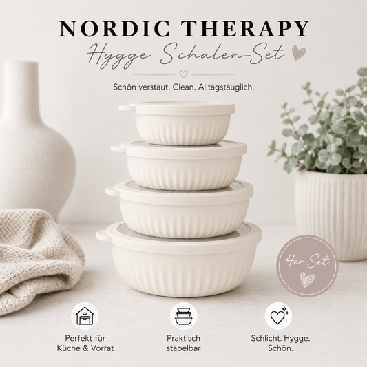 Nordic Therapy – Vorratsdosen Set 🤍 Creme