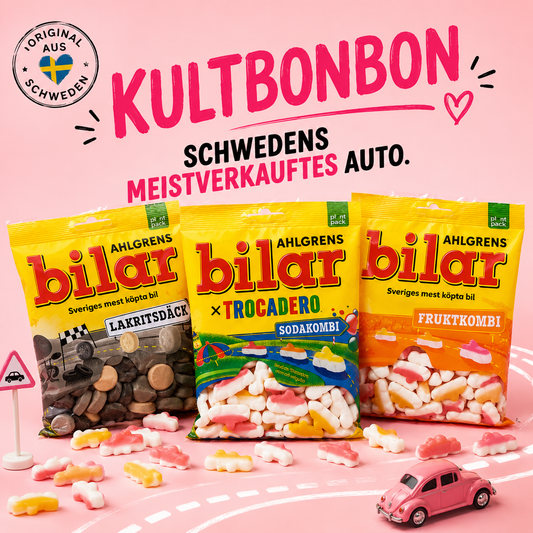 Ahlgrens Bilar - verschiedene Sorten