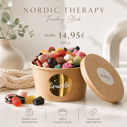 NORDIC THERAPY Friday Slik Candy Bowl – 500 g 🍬✨