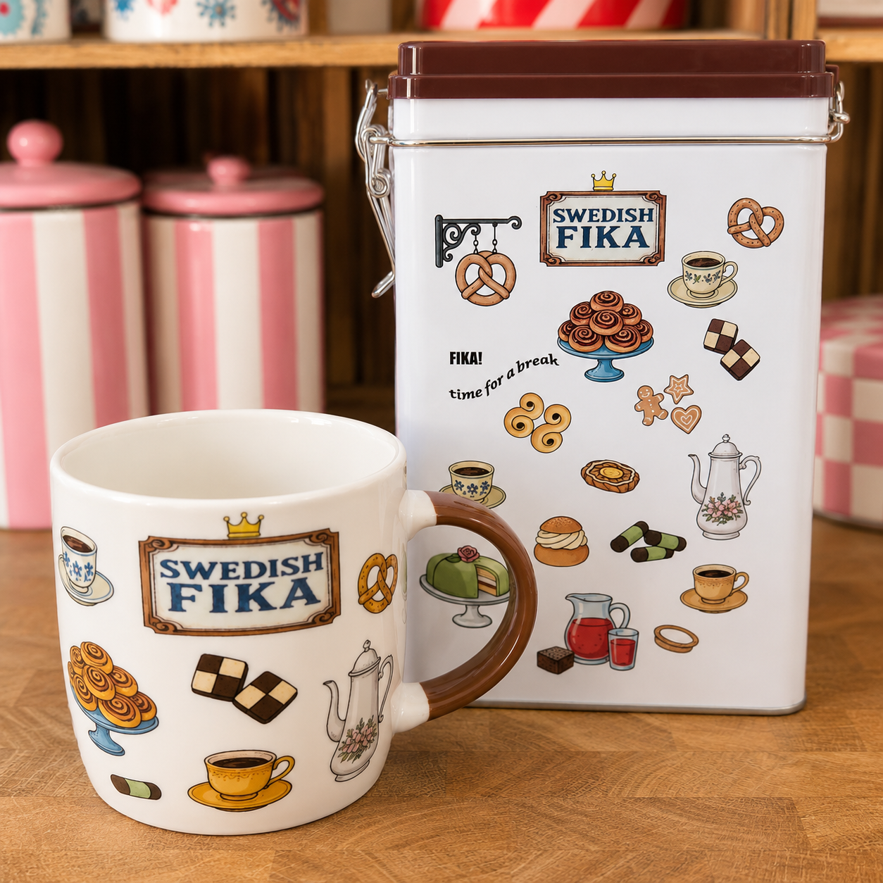 Candy Therapy – Scandi Candy Mix   Swedish Fika Dose oder Tasse