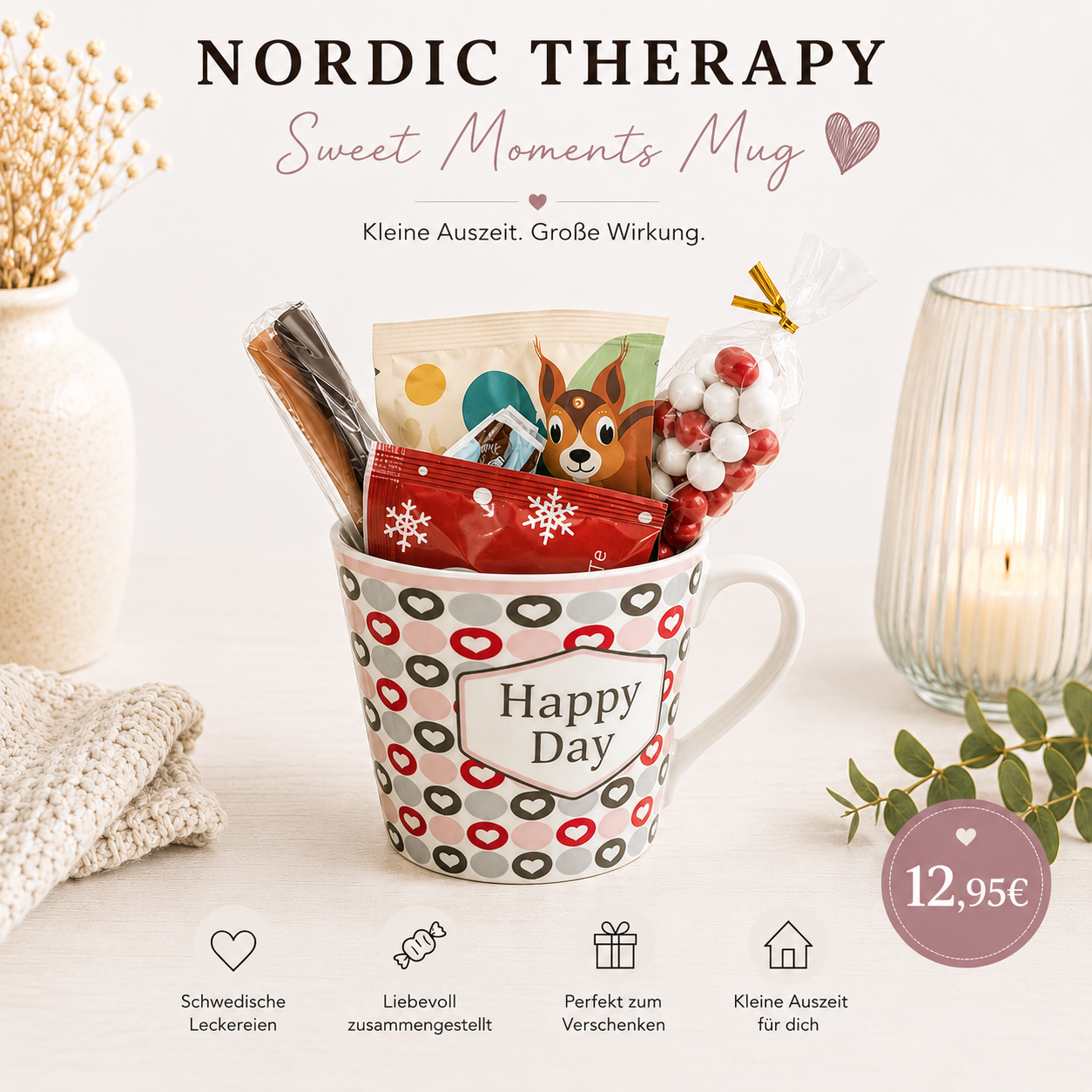 Nordic Therapy – Sweet Moments Candy Cup 🍬🤍 happy day