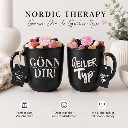 NORDIC THERAPY Candy Becher 🍬🖤
Gönn Dir! oder Geiler Typ