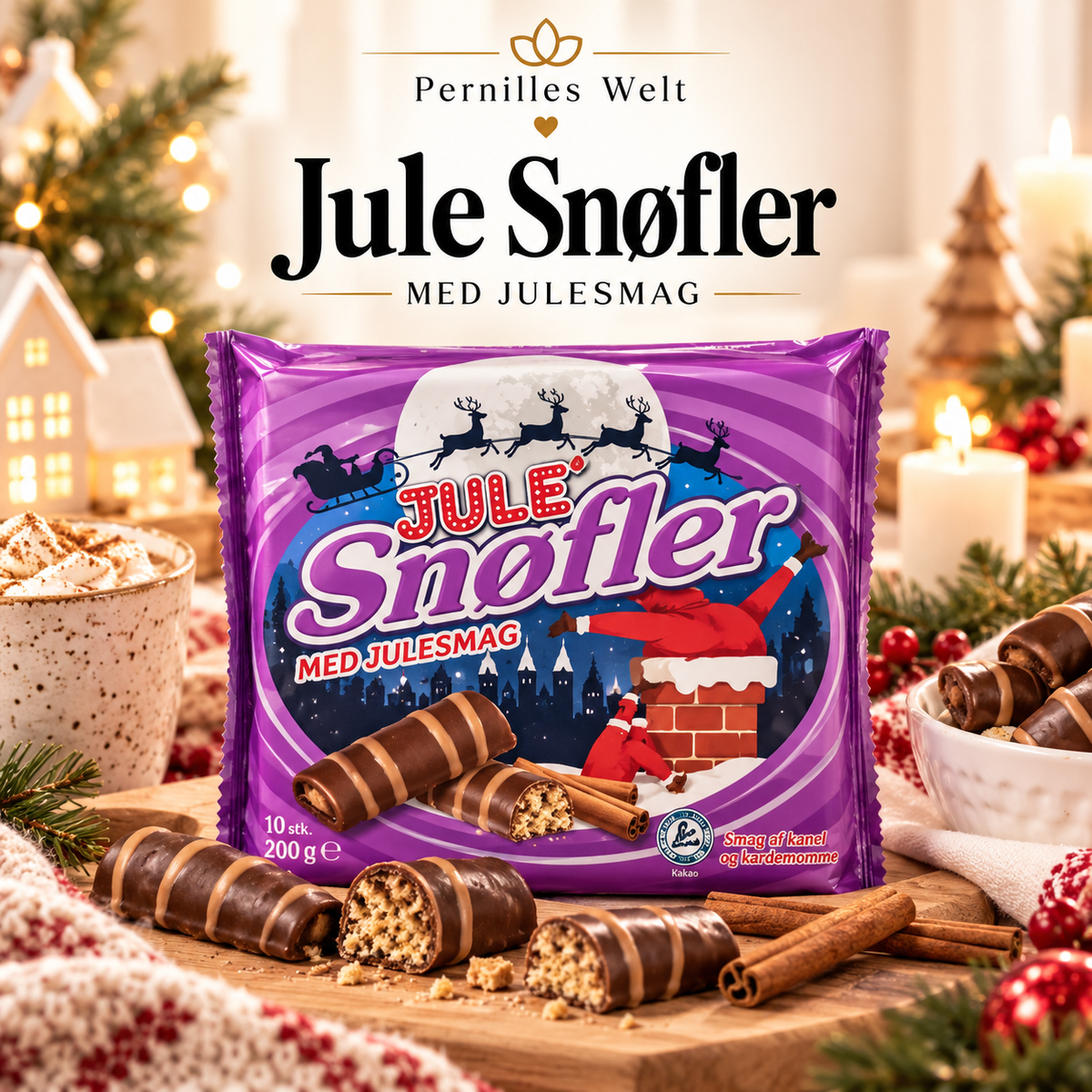 Jule Snøfler med Julesmag – Weihnachtsgebäck mit Zimt & Kardamom 🇩🇰🎄
