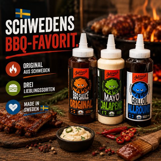 🇸🇪 Johnny’s BBQ Bundle | Schwedens Grill-Favoriten