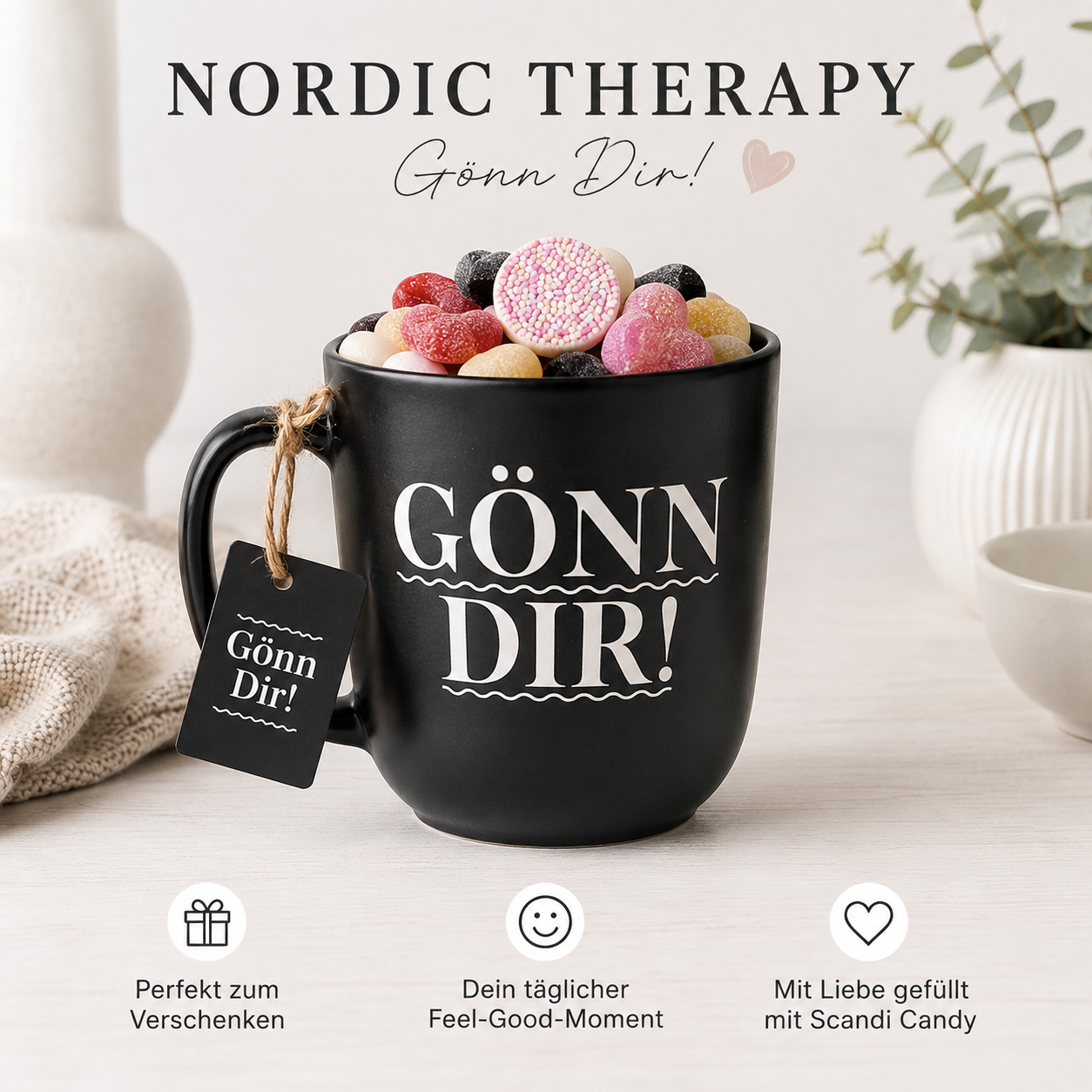 NORDIC THERAPY Candy Becher 🍬🖤
Gönn Dir! oder Geiler Typ