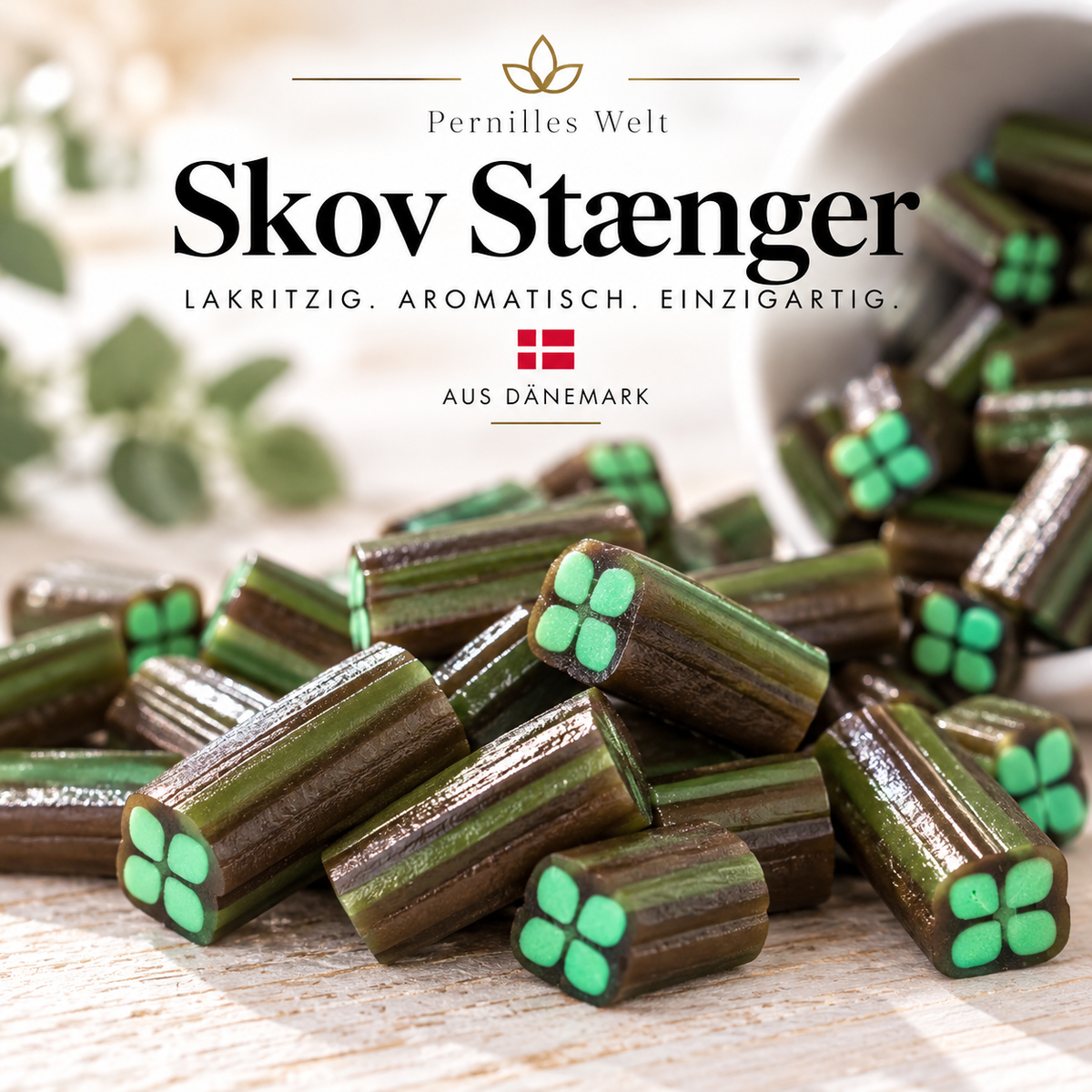 🍀 Skov Stænger – süße Lakritzstangen