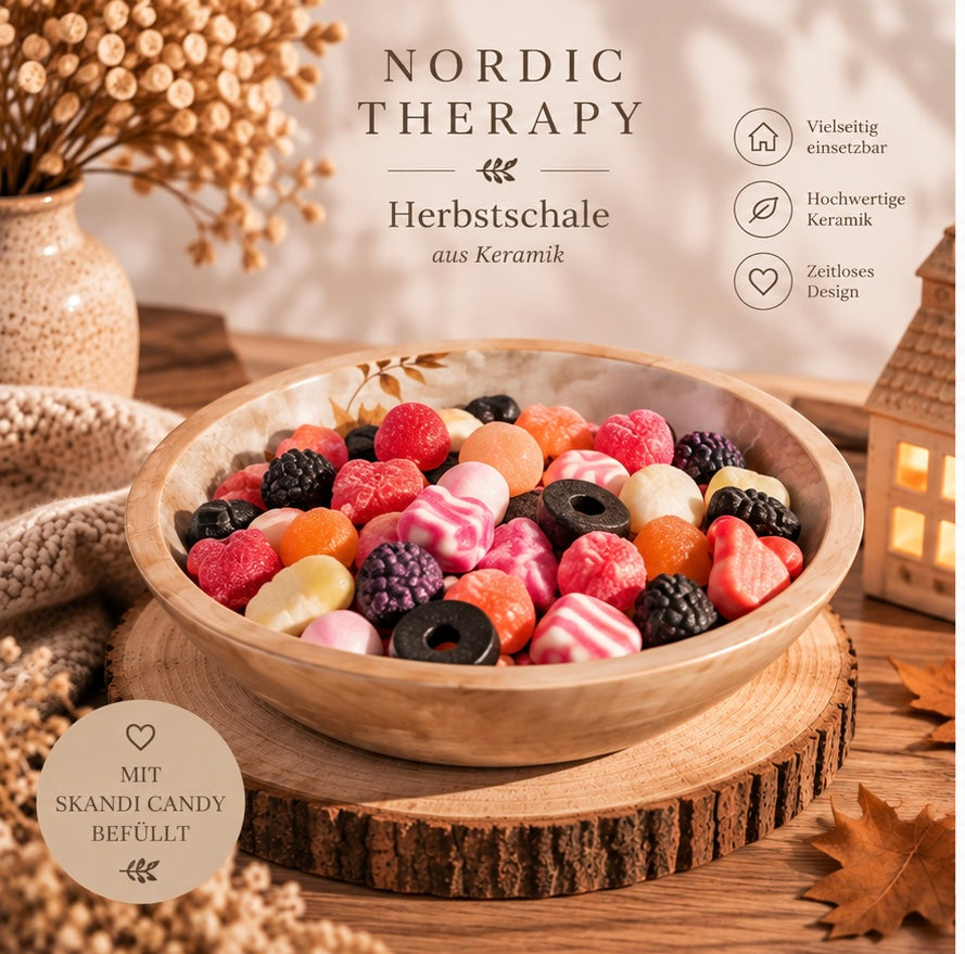 🍂 Nordic Therapy Herbstschale mit Scandi Candy