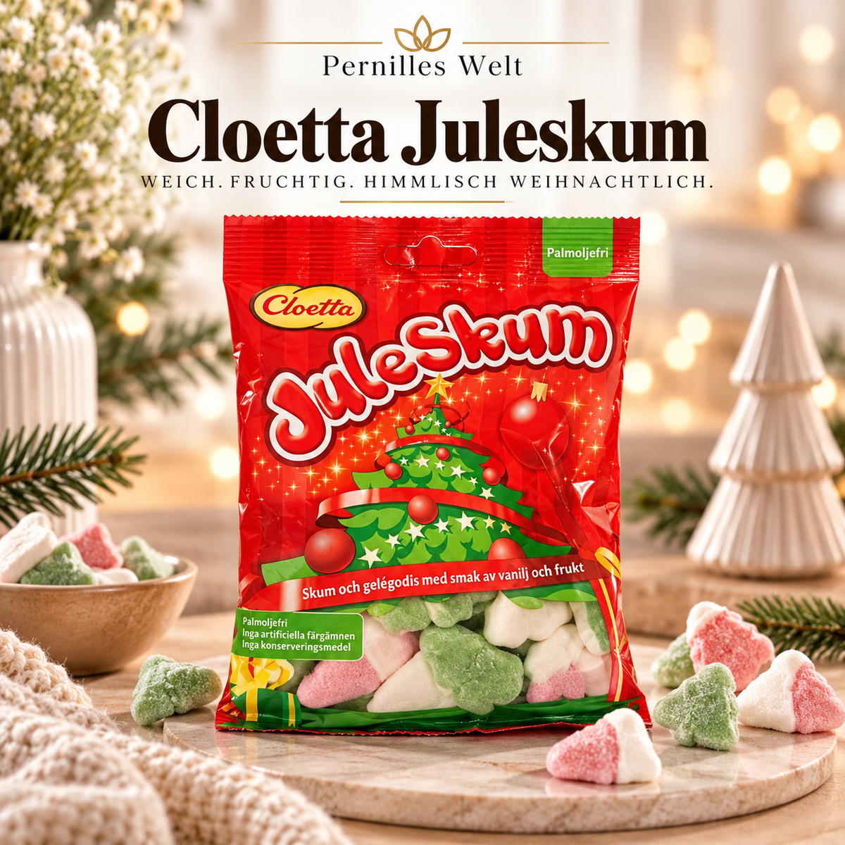 Cloetta Juleskum Granar – Weihnachtsbäume 🎄🇸🇪